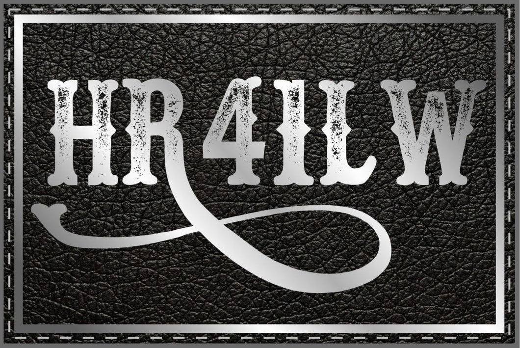 HR41LW Sticker leather lookin